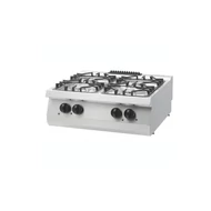 Maxima Heavy Duty főzőlap - 4 égő - kettős egység - 70 cm mély - 30 kW - gáz