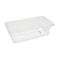 Maxima Gasztronorm tartály 1/3 GN - 10cm mély - 32,5 x 17,6 cm - Polikarbonát