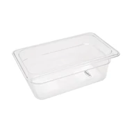 Maxima Gasztronorm tartály 1/4 GN - 10cm mély - 26,5 x 16,2 cm - Polikarbonát