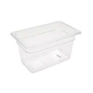 Maxima Gasztronorm tartály 1/4 GN - 15cm mély - 26,5 x 16,2 cm - Polikarbonát
