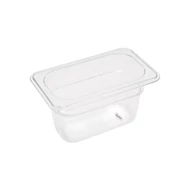 Maxima Gasztronorm tartály 1/9 GN - 10cm mély - 17,6 x 10,8 cm - Polikarbonát