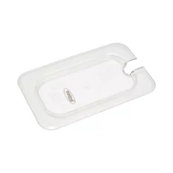 Maxima Gasztronorm fedél 1/9 GN - mélyedéssel - Polikarbonát