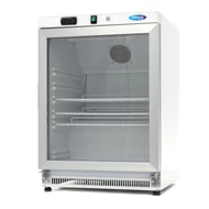 Maxima Hűtőszekrény - 200L - Fehér - Üvegajtóval