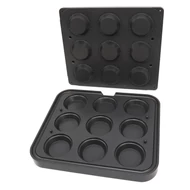 Maxima Tortilla forma - kerek - 89/65 mm - 9 darab