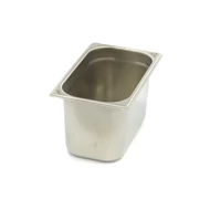 Maxima Gasztronorm tartály 1/4 GN - 15cm mély - 26,5 x 16,2cm - Rozsdamentes acél