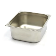Maxima Gasztronorm tartály 1/2 GN - 15cm mély - 32,5 x 26,5cm - Rozsdamentes acél