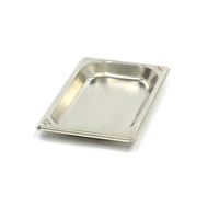 Maxima Gasztronorm tartály 1/4 GN - 2cm mély - 26,5 x 16,2cm - Rozsdamentes acél