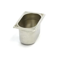 Maxima Gasztronorm tartály 1/9 GN - 10cm mély - 17,6 x 10,8cm - Rozsdamentes acél