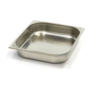 Maxima Gasztronorm tartály 2/3 GN - 6,5cm mély - 32,5 x 35,4cm - Rozsdamentes acél