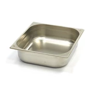Maxima Gasztronorm tartály 2/3 GN - 10cm mély - 32,5 x 35,4cm - Rozsdamentes acél