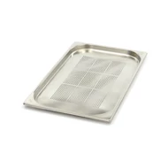 Maxima Gasztronorm tartály 1/1 GN - Perforált - 2cm mély - 53 x 32,5cm - Rozsdamentes acél