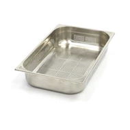 Maxima Gasztronorm tartály 1/1 GN - Perforált - 10cm mély - 53 x 32,5cm - Rozsdamentes acél