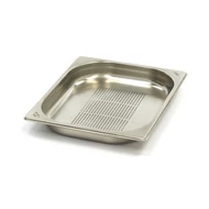 Maxima Gasztronorm tartály 1/2 GN - Perforált - 4cm mély - 32,5 x 26,5cm - Rozsdamentes acél