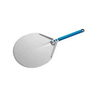 Alumínium kerek pizza lapát with rövid nyéllel 30 cm, 30 cm nyél