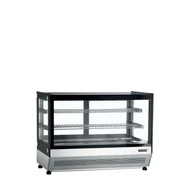 Tefcold Hűtött asztali bemutatóvitrin – 88 L – rozsdamentes (inox)
