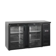 Tefcold Ventillációs bárhűtő – 277 L – 2 ajtós