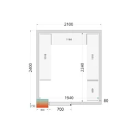 Tefcold Polcrendszer hűtő/fagyasztó/sokkoló kamrába