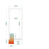 Tefcold Hűtőkamra – 5.39 m³