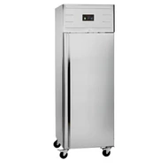 Tefcold Gurulós, álló fagyasztó – 528 L – rozsdamentes (inox)