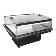 Tefcold VS SL Fekete impulzus hűtő – 190 L – rozsdamentes (inox)