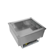 Tefcold Rozsdamentes statikus hűtésű medence – 64 L – beépíthető
