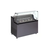 Tefcold Statikus Fagyipult  – 184 L – rozsdamentes (inox) - 6 tégely
