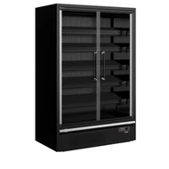 Tefcold Galaxy+ Fekete Szupermarket többpolcos hűtő – 629 L – 2 ajtós