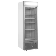 Tefcold Ezüst Bemutató fagyasztó, reklámfelülettel – 440 L – fehér