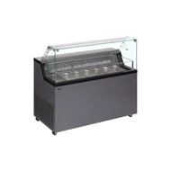 Tefcold Statikus Fagyipult  – 223 L – rozsdamentes (inox) - 7 tégely