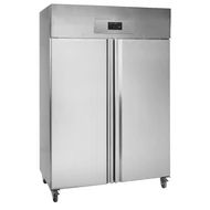Tefcold Álló hűtő – 900 L – rozsdamentes (inox)