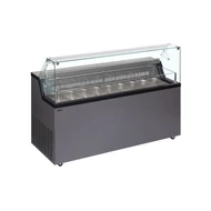 Tefcold Statikus Fagyipult  – 306 L – rozsdamentes (inox) - 9 tégely