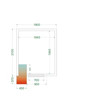 Tefcold Hűtőkamra – 6.49 m³