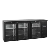 Tefcold Ventillációs bárhűtő – 442 L – 3 ajtós