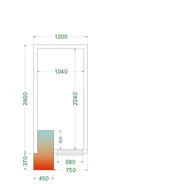 Tefcold Hűtőkamra – 4.75 m³