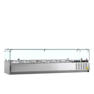 Tefcold Feltéthűtő –GN1/4 és GN1/6 – rozsdamentes (inox)