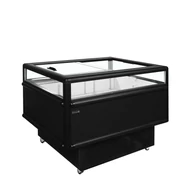 Tefcold Szupermarket sziget hűtő/fagyasztó – 165 L – fekete