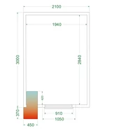 Tefcold Hűtőkamra – 11.24 m³