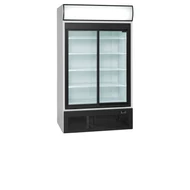 Tefcold Kétajtós bemutató hűtő – 710 L – reklámfelülettel