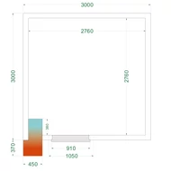 Tefcold Fagyasztókamra – 14.93 m³
