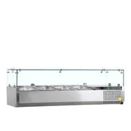Tefcold Feltéthűtő – GN1/3, GN1/6 és GN1/2 – rozsdamentes (inox)