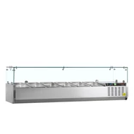 Tefcold Feltéthűtő – GN1/4 és GN1/6 - rozsdamentes (inox)