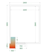 Tefcold Hűtőkamra – 12.98 m³