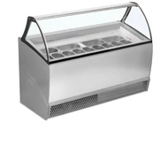 Tefcold Ventillációs fagyipult – 325 L – 13 tégely