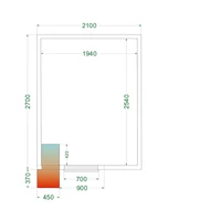 Tefcold Hűtőkamra – 10.05 m³