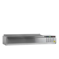 Tefcold S/S Feltéthűtő – GN1/4 és GN1/6 - rozsdamentes (inox)