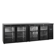 Tefcold Ventillációs bárhűtő – 605 L – 4 ajtós