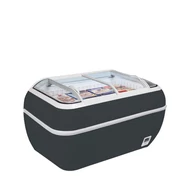Tefcold A-CF Antracit szupermarket hűtő/fagyasztó – 334 L – 1190×605×620 mm