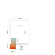 Tefcold Hűtőkamra – 	4.48 m³