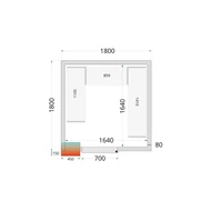 Tefcold Polcrendszer hűtő/fagyasztó/sokkoló kamrába