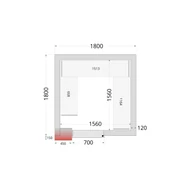 Tefcold Polcrendszer hűtő/fagyasztó/sokkoló kamrába